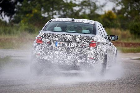 BMW M5 Predrive Miramas 2017