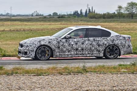 BMW M5 Predrive Miramas 2017