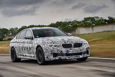 BMW M5 Predrive Miramas 2017