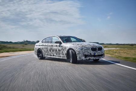 BMW M5 Predrive Miramas 2017