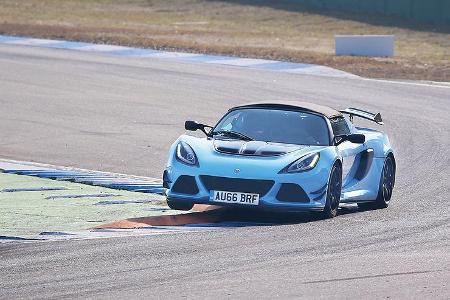 Lotus Exige Sport 380 Roadster, Kurvenfahrt