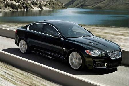 Neuen 20 Zoll-Aluminiumräder gehören zum XFR-Standard.