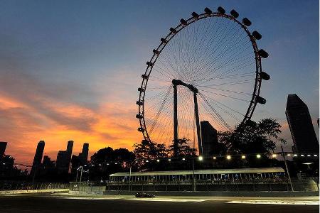 In Singapur gab das F1-Theater am Wochenende die erste Abendvorstellung der Grand Prix-Geschichte.
