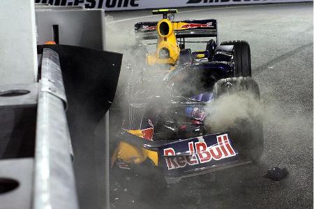 Klassische Fehlbesetzung: Mark Webber als Crash-Test-Dummy.
