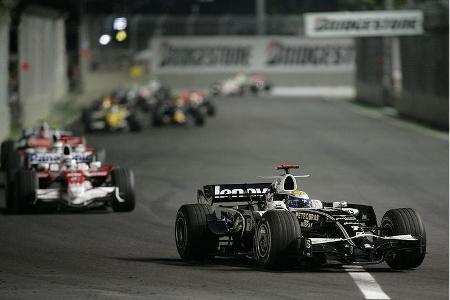 Nico Rosberg stand kurzfristig im Rampenlicht ...