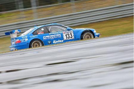Oliver Kainz im BMW M3 GTRS komplettierte das Podium.