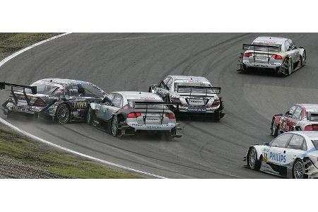 Die Mercedes-Konkurrenz wurde knallhart aus dem Weg geräumt.