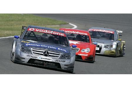 Kurz vor den Boxenstopps wurde es aber wieder eng.