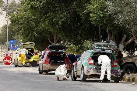 Da suchte sich manch einer lieber ein schattiges Plätzchen.