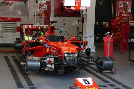 Ferrari - Formel 1 - GP Aseerbaidschan 2017 - Training - Freitag - 23.6.2017