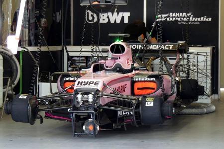 Force India - Formel 1 - GP Aseerbaidschan 2017 - Training - Freitag - 23.6.2017