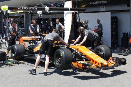 McLaren-Honda - Formel 1 - GP Aseerbaidschan 2017 - Training - Freitag - 23.6.2017