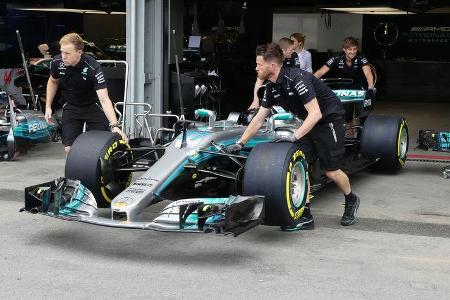Mercedes - Formel 1 - GP Aserbaidschan 2017 - Baku - Donnerstag - 22.6.2017