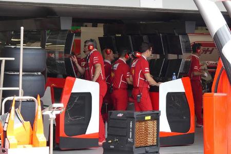 Ferrari - Formel 1 - GP Aserbaidschan 2017 - Baku - Donnerstag - 22.6.2017