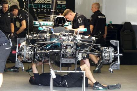 Mercedes - Formel 1 - GP Aserbaidschan 2017 - Baku - Donnerstag - 22.6.2017