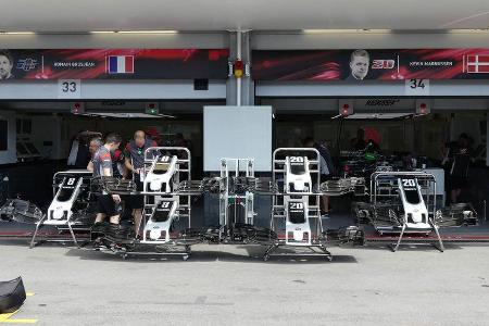 HaasF1 - Formel 1 - GP Aserbaidschan 2017 - Baku - Donnerstag - 22.6.2017