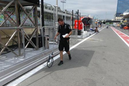 Mercedes - Formel 1 - GP Aserbaidschan 2017 - Baku - Donnerstag - 22.6.2017