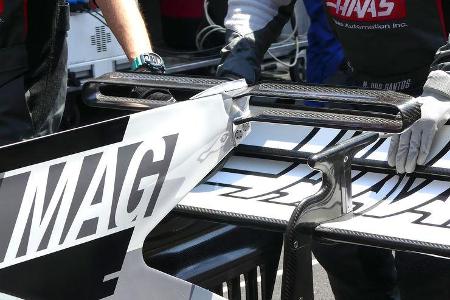 HaasF1 - T-Flügel - F1-Technik - GP Monaco 2017