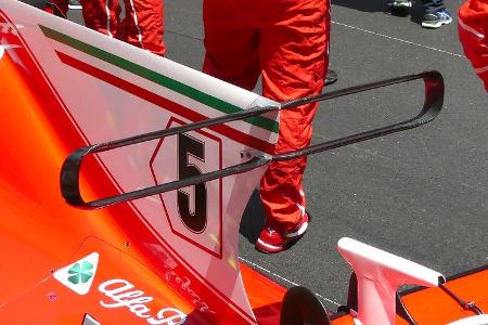 Ferrari - T-Flügel - F1-Technik - GP Monaco 2017