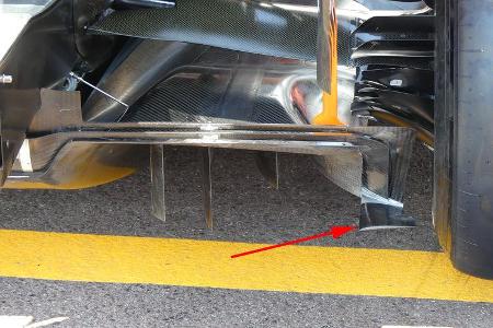 McLaren - F1-Technik - GP Monaco 2017