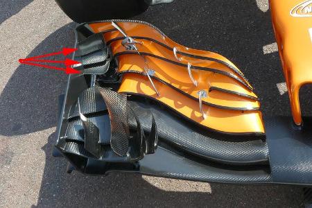 McLaren - F1-Technik - GP Monaco 2017