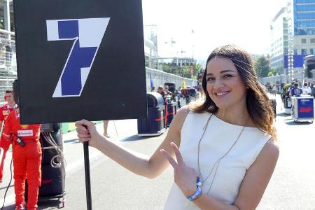 Grid Girls - GP Aserbaidschan 2017 - Baku