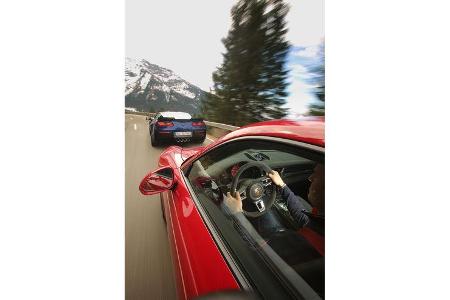 Chevrolet Corvette Grand Sport, Porsche 911 Carrera GTS, Impression