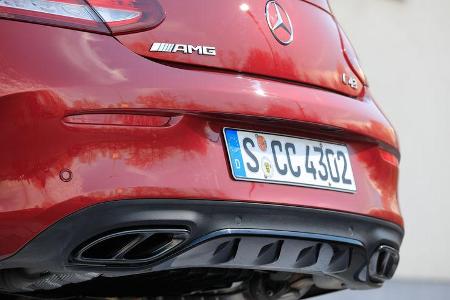 Mercedes AMG C 43 Coupé, Endrohre