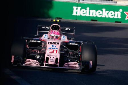 Esteban Ocon - Force India - GP Aserbaidschan 2017 - Baku