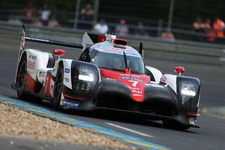 Toyota TS050 Hybrid - Vortest - 24h-Rennen Le Mans 2017