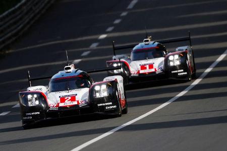 Porsche 919 Hybrid - Vortest - 24h-Rennen Le Mans 2017