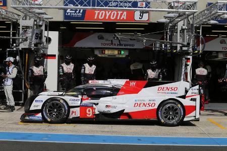 Toyota TS050 Hybrid - Vortest - 24h-Rennen Le Mans 2017