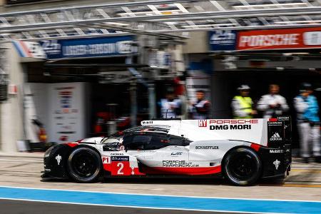 Porsche 919 Hybrid - Vortest - 24h-Rennen Le Mans 2017