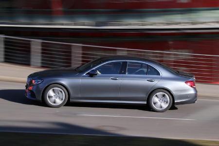 Mercedes E 220 d, Seitenansicht