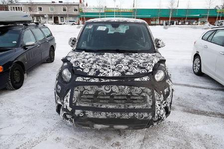 Fiat 500L Facelift Erlkönig