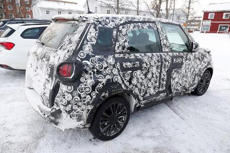 Fiat 500L Facelift Erlkönig