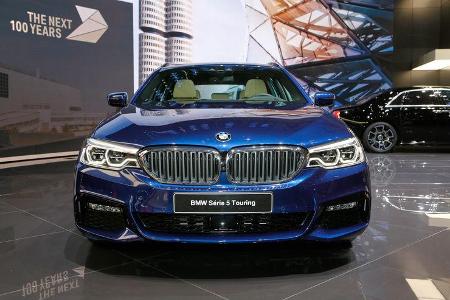 Vergleich Opel Insignia Sports Tourer BMW 5er Touring 2017 Genf