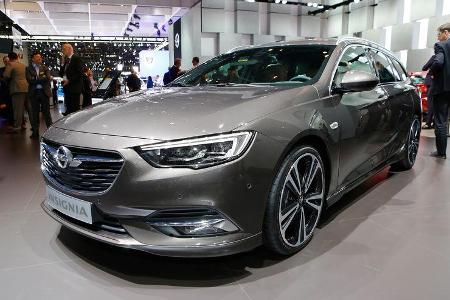 Vergleich Opel Insignia Sports Tourer BMW 5er Touring 2017 Genf