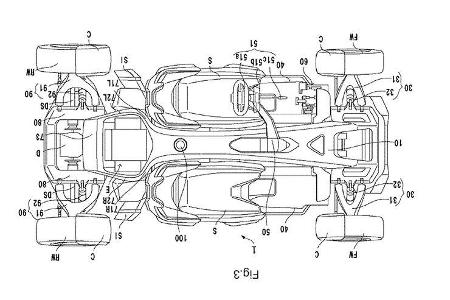 Honda Patentanmeldung Sportwagen Zweisitzer