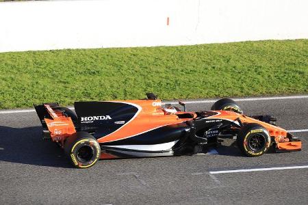 McLaren-Honda MCL32 - Filmtag - Circuit de Barcelona-Catalunya - F1 2017 - 26.2.2017
