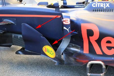 Red Bull - GP Australien - Formel 1 - Technik - 2017