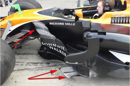 McLaren - GP Australien - Formel 1 - Technik - 2017