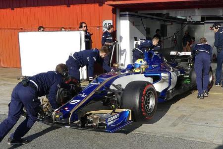 Marcus Ericsson - Sauber - Formel 1 - Test - Barcelona - 10. März 2017
