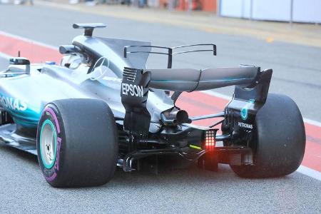 Valtteri Bottas - Mercedes - Formel 1 - Test - Barcelona - 10. März 2017