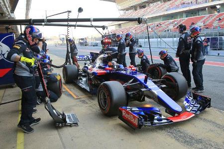 Carlos Sainz - Toro Rosso - Formel 1 - Test - Barcelona - 10. März 2017