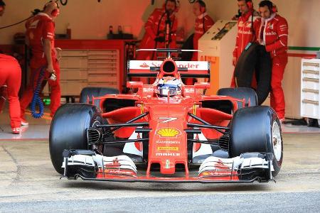 Kimi Räikkönen - Ferrari - Formel 1 - Test - Barcelona - 10. März 2017