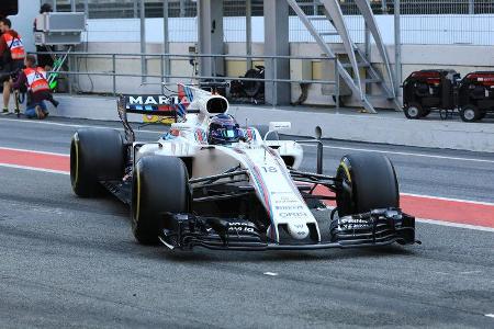 Lance Stroll - Williams - Formel 1 - Test - Barcelona - 10. März 2017
