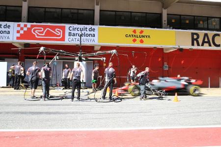 Romain Grosjean - HaasF1 - Formel 1 - Test - Barcelona - 10. März 2017
