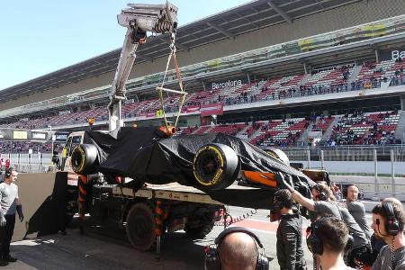 Fernando Alonso - McLaren - Formel 1 - Test - Barcelona - 10. März 2017