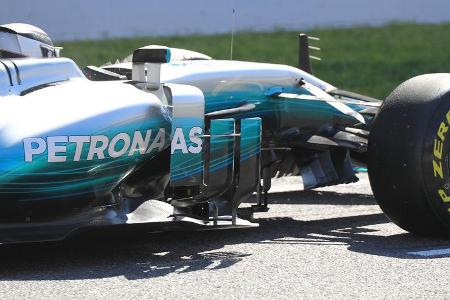 Valtteri Bottas - Mercedes - Formel 1 - Test - Barcelona - 10. März 2017